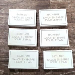 Set of 6 Bath Bar Savon Soap NEW